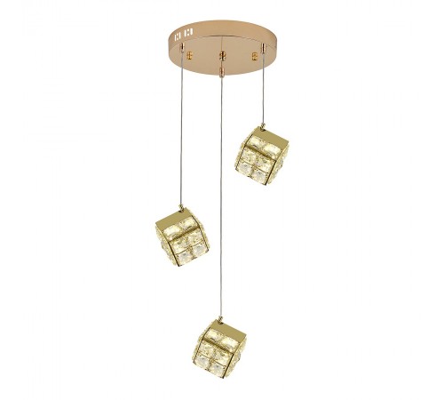 Подвесной светильник Indigo 12048/3P Gold Radioso Подвесной светильник Indigo 12048/3P Gold Radioso