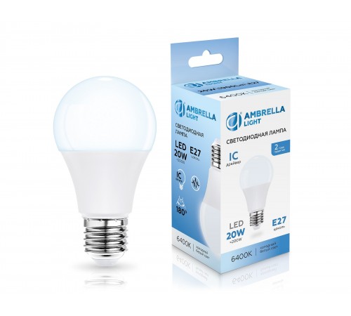Лампа светодиодная Ambrella Light 602006 A60 Лампа светодиодная Ambrella Light 602006 A60