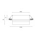 Встраиваемый светильник Hesby Lighting HSBL_0129 Nimbus
