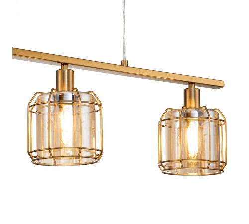 Подвесной светильник Escada 10188/3S Brass Midland Подвесной светильник Escada 10188/3S Brass Midland