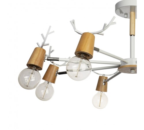 Люстра на штанге Loft it 10024/8 White Sven Люстра на штанге Loft it 10024/8 White Sven