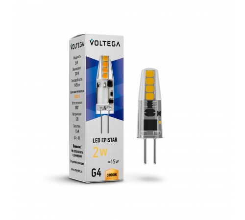 Лампа светодиодная Voltega 7261 Capsule G4