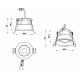 Встраиваемый светильник iLedex 107-7W-D64-3000K-24DG-WH Mars