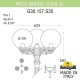 Фонарный столб Fumagalli G30.157.S30.BYF1R Globe 300