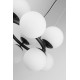 Подвесная люстра LUMINA DECO TP 2002-9 BK Fino