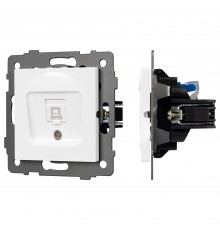Розетка Ethernet RJ-45 и со шторками, без рамки Arlight 49842 SCT