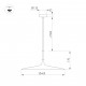 Подвесной светильник Arlight 036002 FIORE