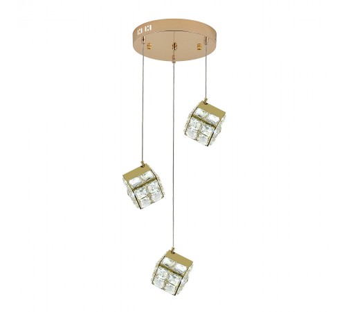 Подвесной светильник Indigo 12048/3P Gold Radioso Подвесной светильник Indigo 12048/3P Gold Radioso