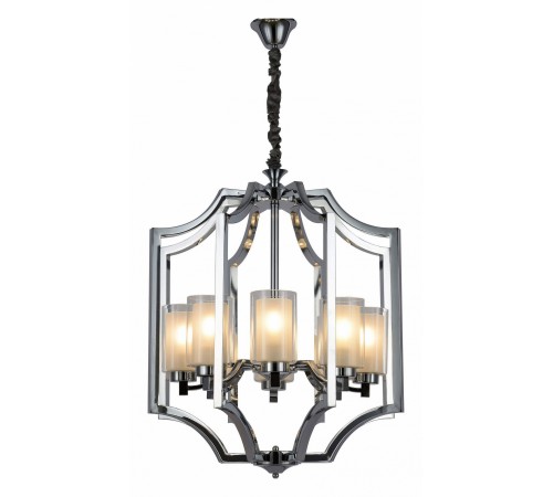 Подвесная люстра LUMINA DECO LDP 1224-8 CHR Vigatto Подвесная люстра LUMINA DECO LDP 1224-8 CHR Vigatto