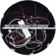 Потолочная люстра Natali Kovaltseva HIGH-TECH LED LAMPS 82009 BLACK High-Tech Led Lamps