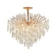 Люстра на штанге Escada 2104/8P Gold Dimosari