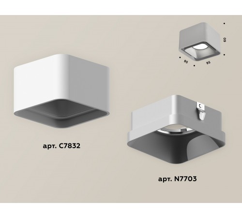Накладной светильник Ambrella Light XS7832003 XS Накладной светильник Ambrella Light XS7832003 XS