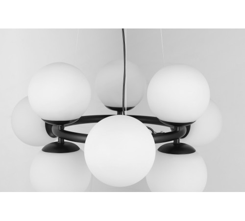 Подвесная люстра LUMINA DECO TP 2002-9 BK Fino Подвесная люстра LUMINA DECO TP 2002-9 BK Fino