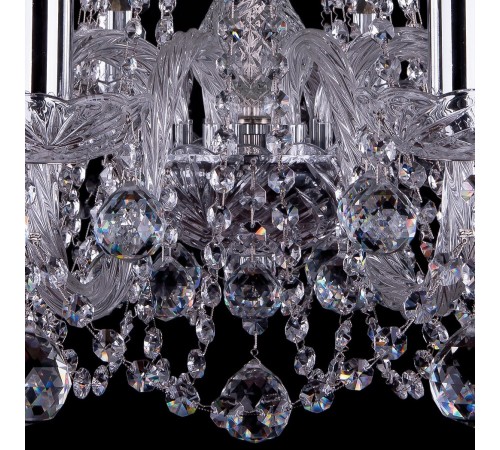 Подвесная люстра Bohemia Ivele Crystal 1402/10/240/Ni/Balls 1402 Подвесная люстра Bohemia Ivele Crystal 1402/10/240/Ni/Balls 1402