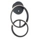 Бра Escada 10230/SG LED Black Relation