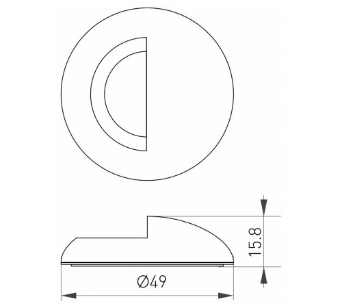Рамка на 1 пост Arlight 024931 Deck Рамка на 1 пост Arlight 024931 Deck