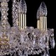Подвесная люстра Bohemia Ivele Crystal 1402/8/141/G 1402