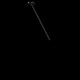 Встраиваемый светильник на штанге Loft it 10359/600 Black Cane