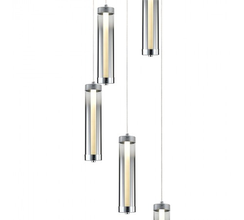 Подвесной светильник Indigo 11061/5P Chrome Rilucente Подвесной светильник Indigo 11061/5P Chrome Rilucente