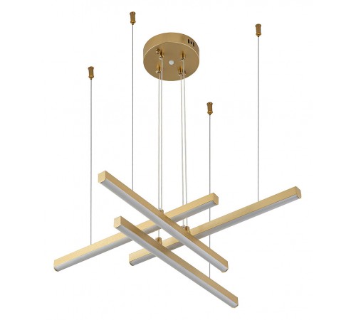 Подвесная люстра Indigo 14017/4P Gold Paralleli Подвесная люстра Indigo 14017/4P Gold Paralleli