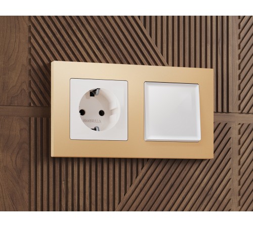 Рамка на 3 поста Ambrella Volt AF220603 Techno Рамка на 3 поста Ambrella Volt AF220603 Techno