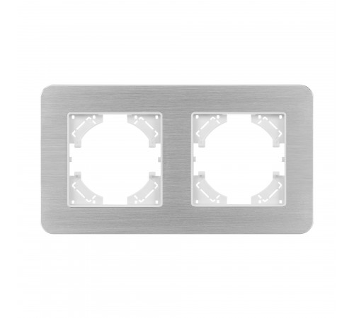 Рамка на 2 поста Arlight 49724 AKIRY Рамка на 2 поста Arlight 49724 AKIRY