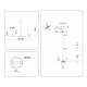 Люстра на штанге Ambrella Light LH75051 LH