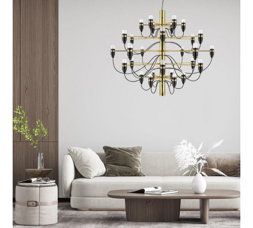 Подвесная люстра Loft it 10196/1000 Chrome Gino