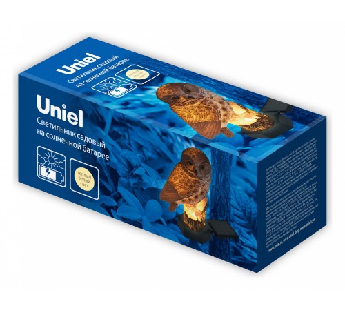 Птица световая Uniel UL-00011605 BROWN OWL