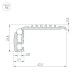 Профиль для ступеней Arlight 019195 STEP-MINI-2000 ANOD