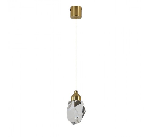 Подвесной светильник Indigo 12053/1P Brass Cristallo Подвесной светильник Indigo 12053/1P Brass Cristallo