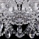 Подвесная люстра Bohemia Ivele Crystal 1411/8+4/195/Ni 1411