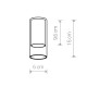 Плафон Nowodvorski 8546 Cameleon Cylinder S TR/BS