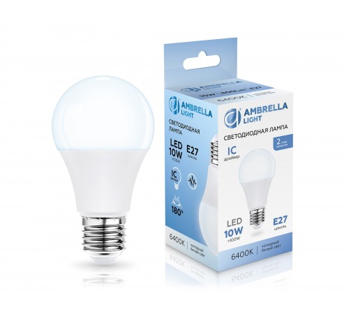 Лампа светодиодная Ambrella Light 601006 A60 Лампа светодиодная Ambrella Light 601006 A60