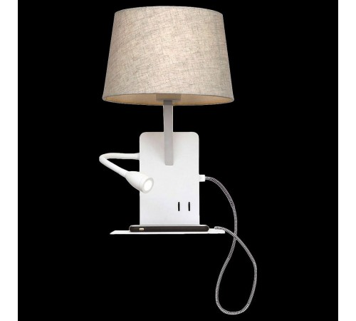 Бра с подсветкой Loft it LOFT9993-WH Station Бра с подсветкой Loft it LOFT9993-WH Station