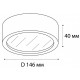 Накладной светильник Italline M04-525-146 black 3000K M04-525-146