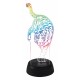 Зверь декоративный ULI-M506 RGB/3AA TIGER/BLACK UL-00008401