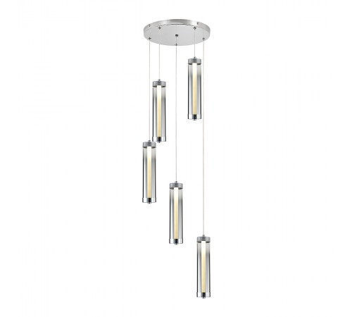 Подвесной светильник Indigo 11061/5P Chrome Rilucente Подвесной светильник Indigo 11061/5P Chrome Rilucente