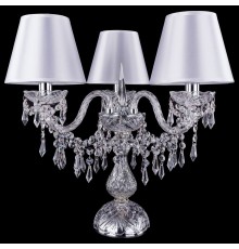 Настольная лампа декоративная Bohemia Ivele Crystal 1403L/3/141-39/Ni/SH21-160 5703