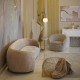 Стол журнальный с торшером Loft it 10145 Gold Sonni