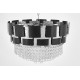 Подвесная люстра LUMINA DECO LDP 7045-600 BK+CHR MOLINA
