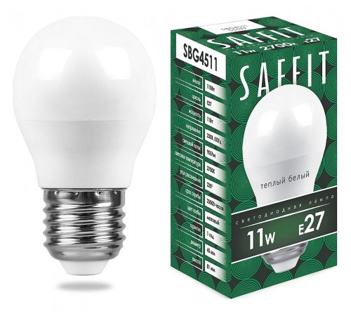 Лампа светодиодная Feron Saffit 55137 SBG4511