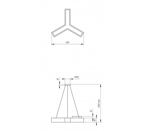 Подвесной светильник Эра Б0050566 Igrek