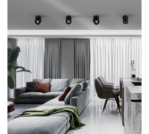 Накладной светильник Loft it 10180 Black 3000K Tictac Накладной светильник Loft it 10180 Black 3000K Tictac