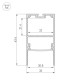 Профиль накладной Arlight 033277 SL-COMFORT