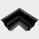 Соединитель угловой L-образный для треков встраиваемых Italline IT09-9034 black IT09