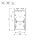 Профиль Arlight 021171 S2-LINE-3360-2500 ANOD+OPAL