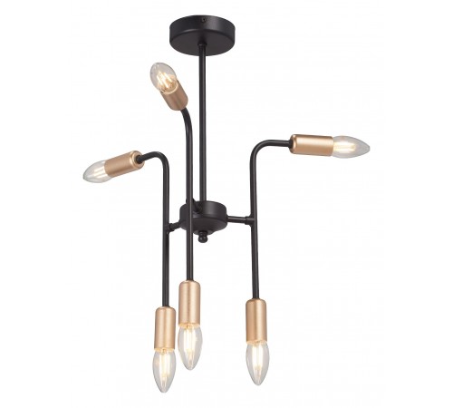 Люстра на штанге Vitaluce V3022-1/6PL V3022 Люстра на штанге Vitaluce V3022-1/6PL V3022