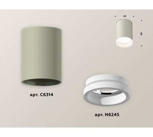 Накладной светильник Ambrella Light XS6314040 XS