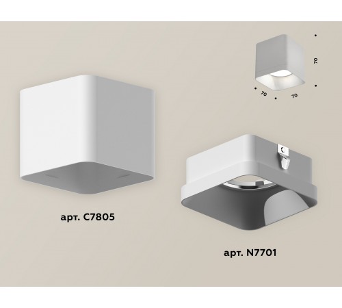 Накладной светильник Ambrella Light XS7805001 XS Накладной светильник Ambrella Light XS7805001 XS